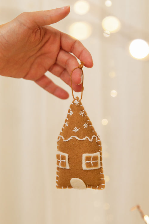 Adorno Casita Jengibre