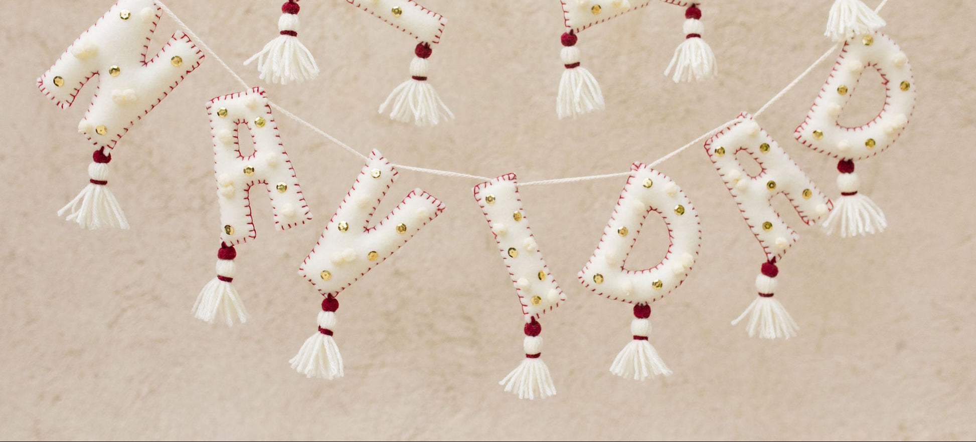 Letrero Navidad Lentejuelas