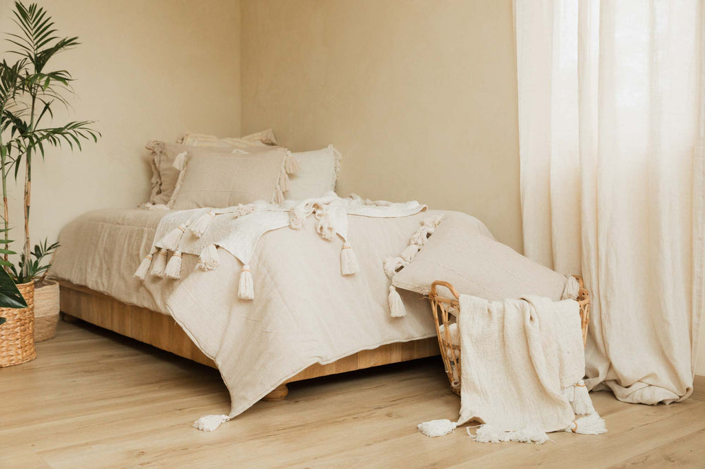 Edredón Doble Faz Cama Queen Arena – Ukelele - Main Image