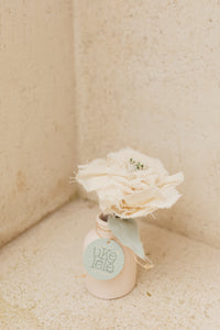 Mini Jarrón con flor