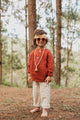 Camisa Niño Terracota