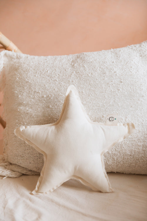 Cojín estrella fondo entero