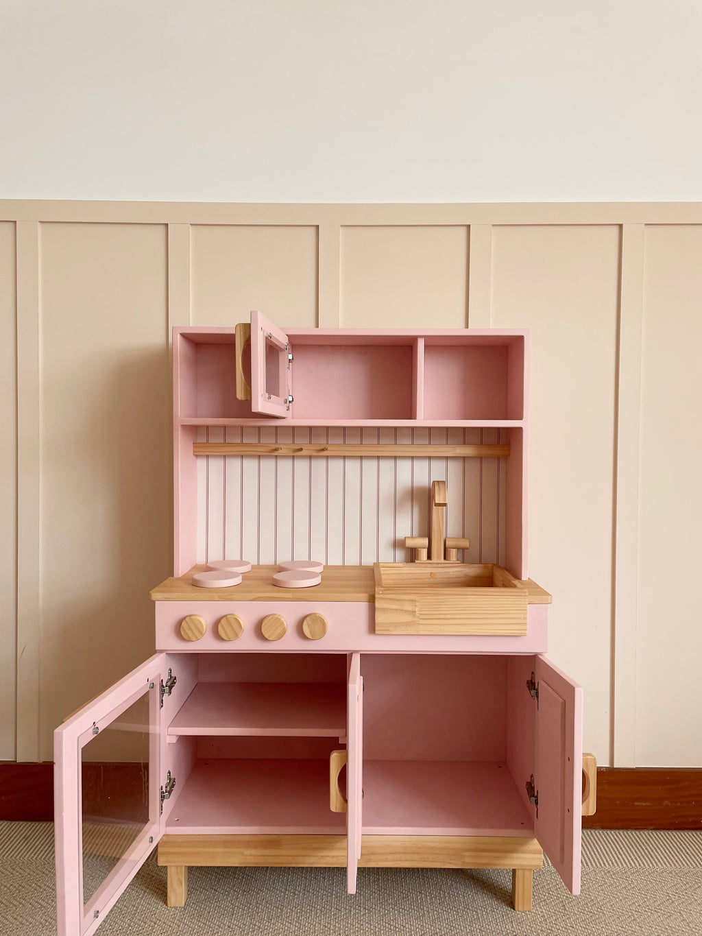 Cocinita Rosa Pvc Vintage