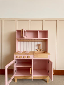 Cocinita Rosa Pvc Vintage