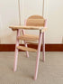 Silla de comer Rosa