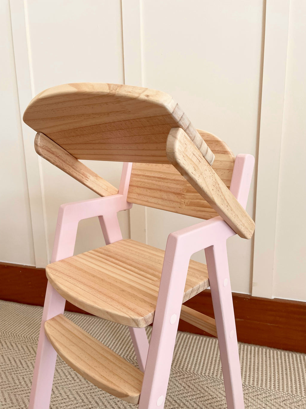 Silla de comer Rosa