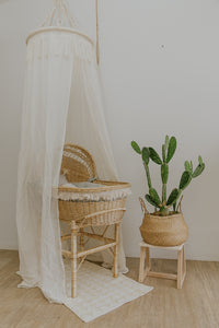 Toldo con macramé