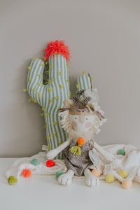 Cojín cactus grande